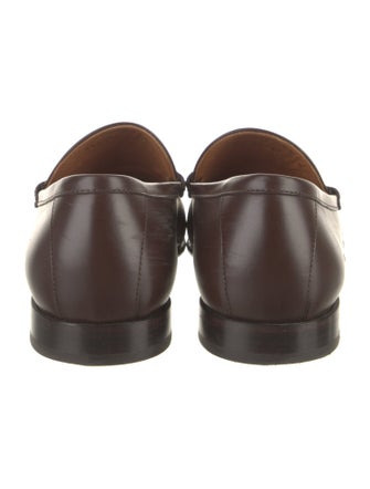 Valentino Rockstud Accents Leather Dress Loafers