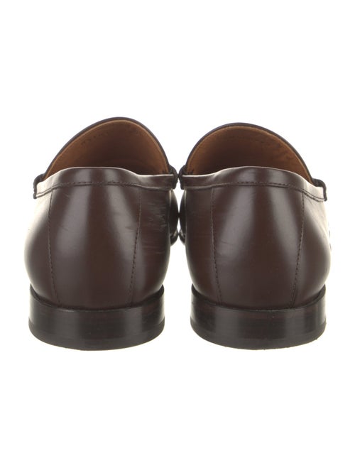Valentino Rockstud Accents Leather Dress Loafers