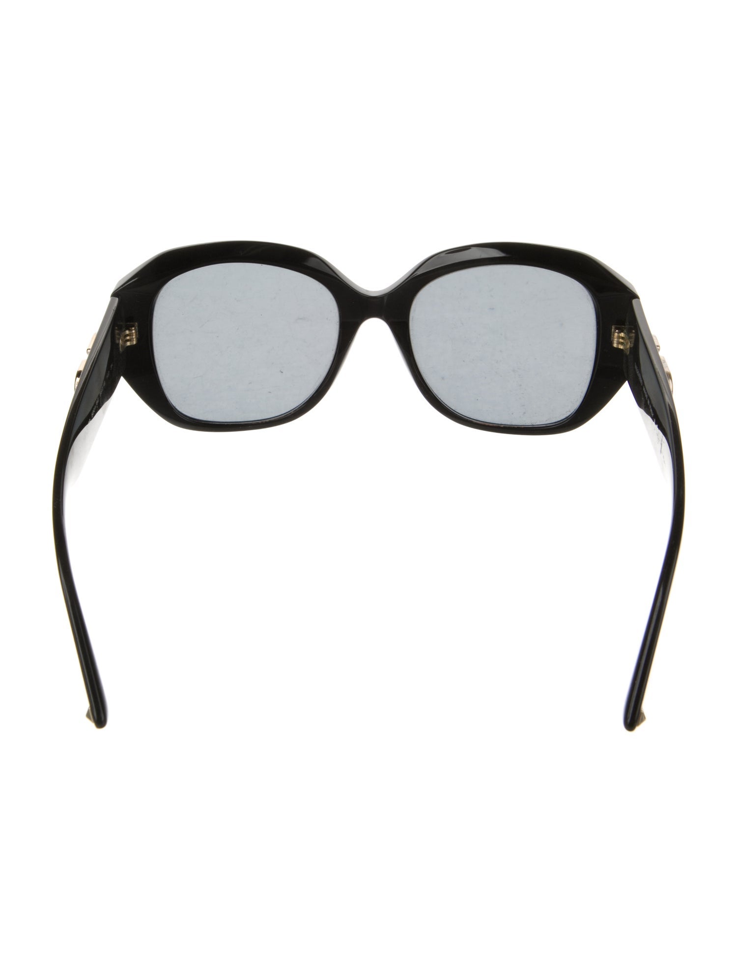 Valentino Rockstud Accents Oversize Sunglasses