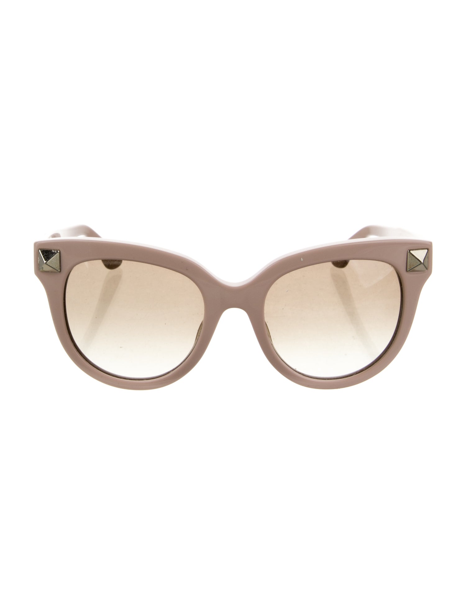 Valentino Rockstud Accents Wayfarer Sunglasses