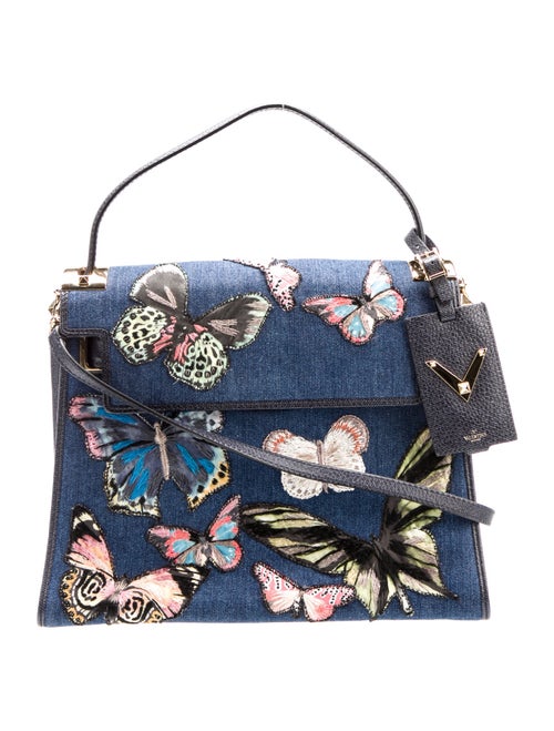 Valentino Rockstud Top Handle Bag