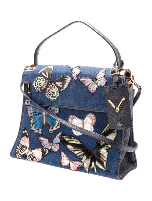 Valentino Rockstud Top Handle Bag