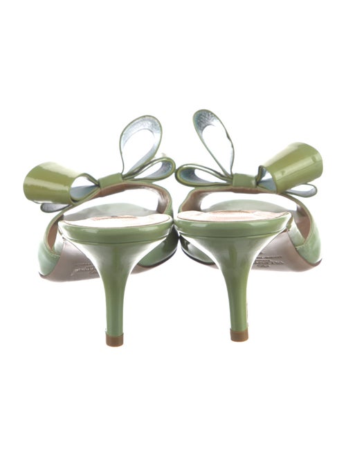 Valentino Patent Leather Slides