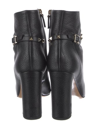 Valentino Leather Studded Accents Pumps