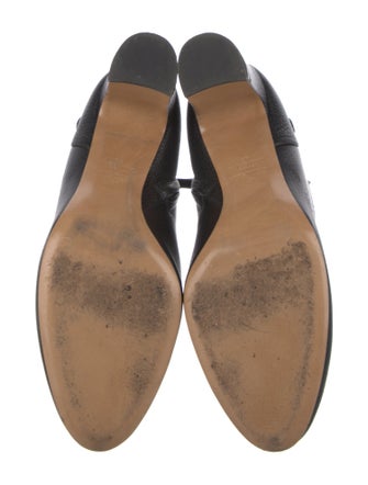 Valentino Leather Studded Accents Pumps