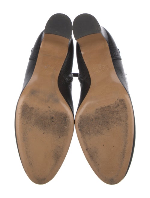 Valentino Leather Studded Accents Pumps