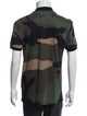 Valentino Printed Crew Neck Polo Shirt