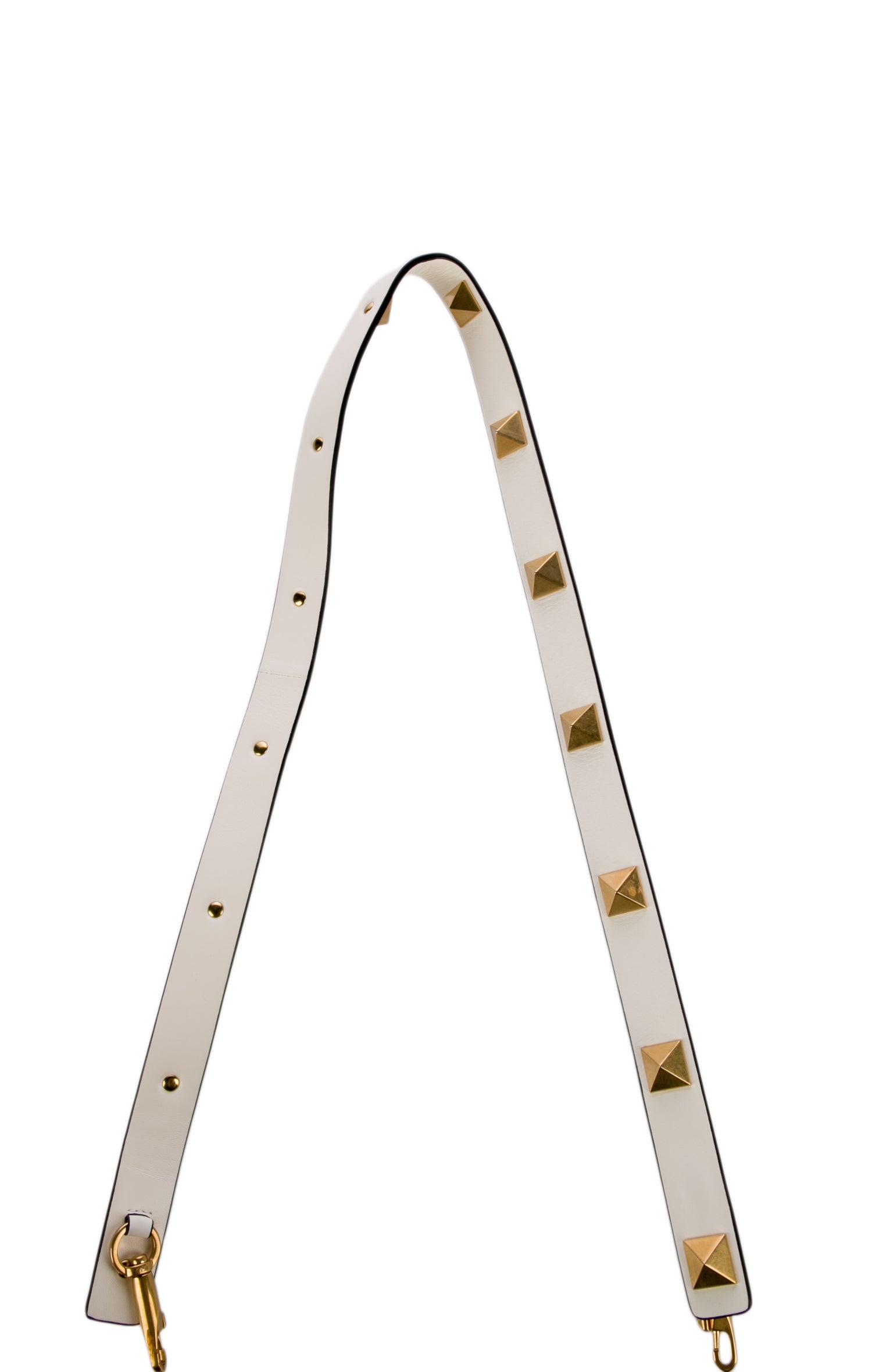 Valentino Leather Rockstud Bag Strap