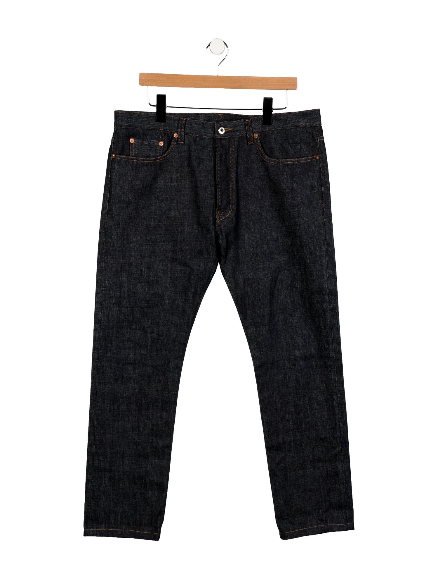 Valentino Rockstud Accents Skinny Jeans