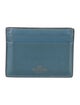 Valentino Rockstud Accents Leather Card Holder