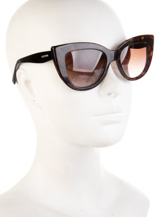 Valentino Cat-Eye Gradient Sunglasses