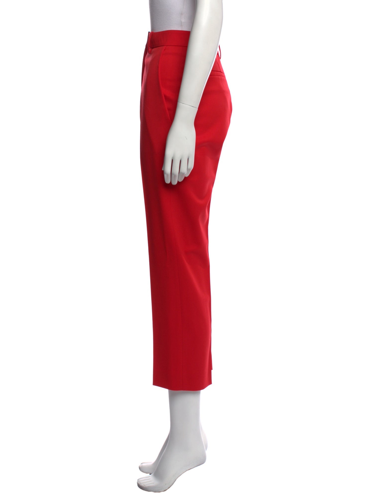 Valentino Virgin Wool Straight Leg Pants