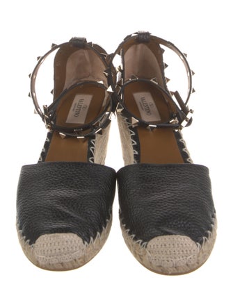 Valentino Rockstud Accents Leather D'Orsay Pumps