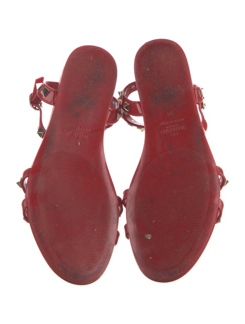 Valentino Rockstud Accents Studded Accents Gladiator Sandals