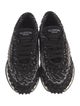 Valentino Striped Braided Accents Athletic Sneakers