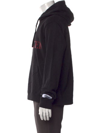 Valentino Graphic Print Crew Neck Hoodie