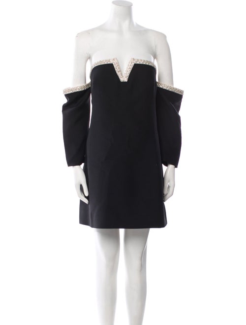 Valentino Virgin Wool Mini Dress