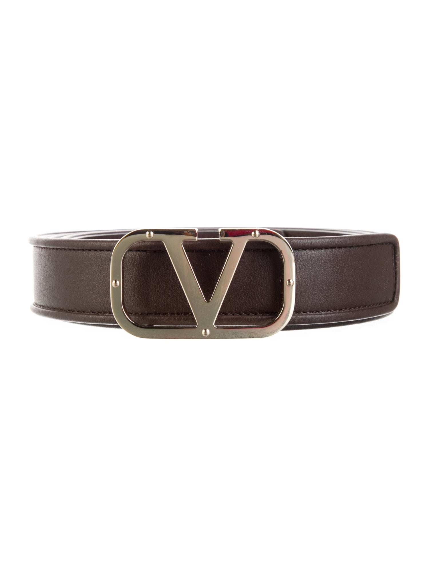 Valentino Wide Leather Belt w/ Tags