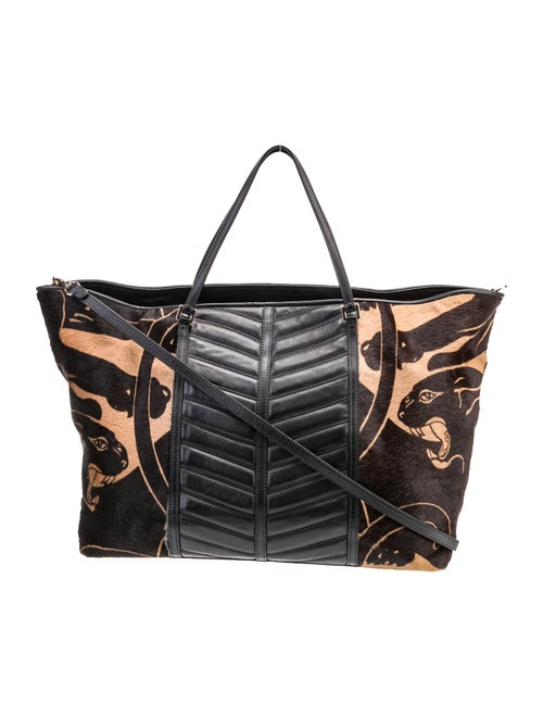 Valentino Ponyhair Weekender Bag