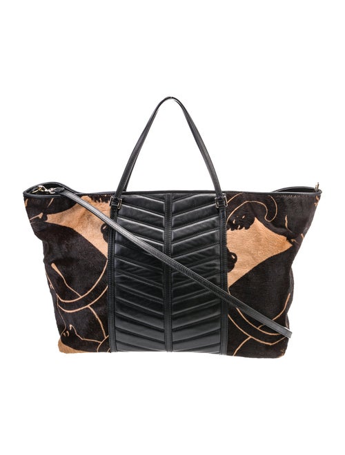 Valentino Ponyhair Weekender Bag