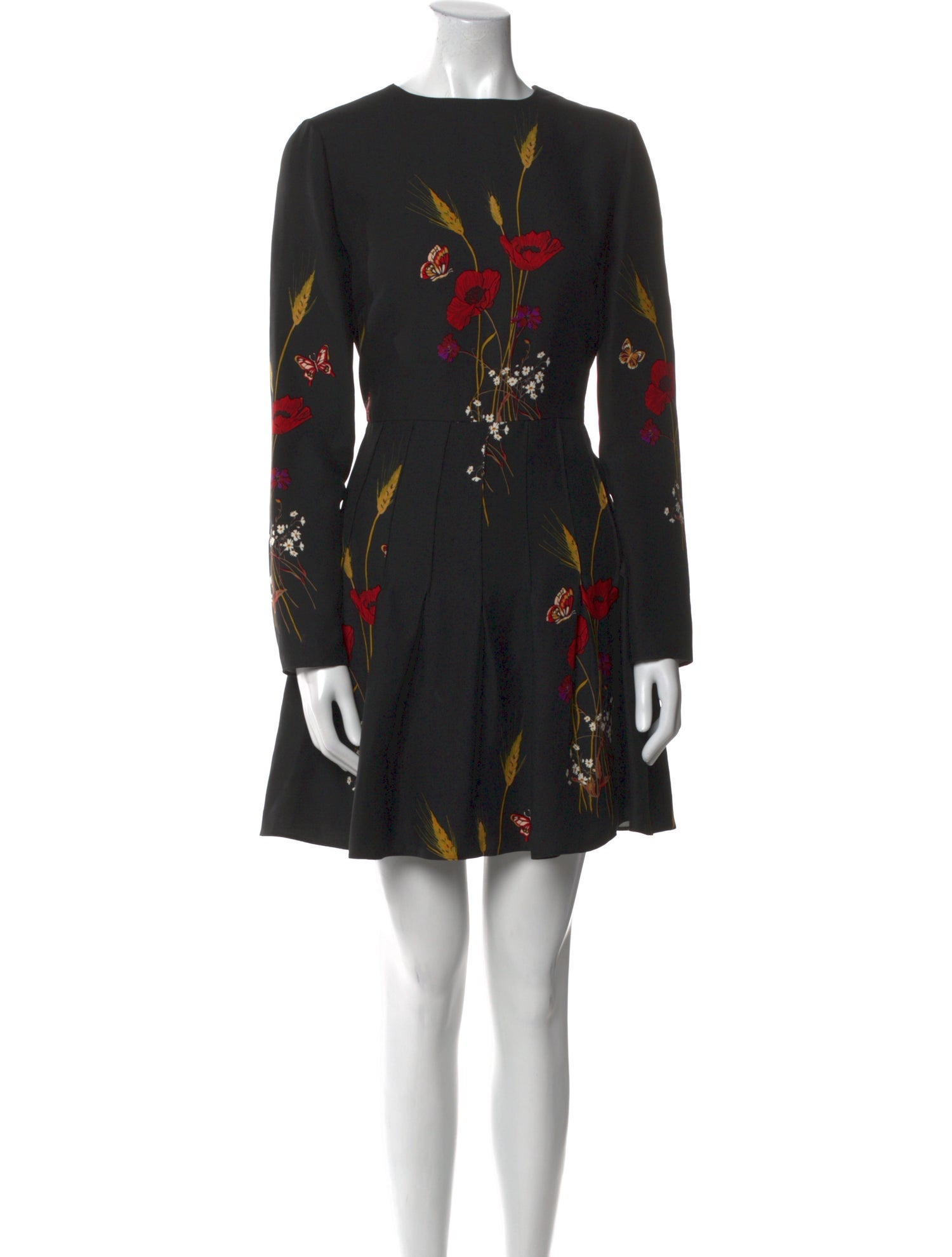 Valentino Virgin Wool Mini Dress