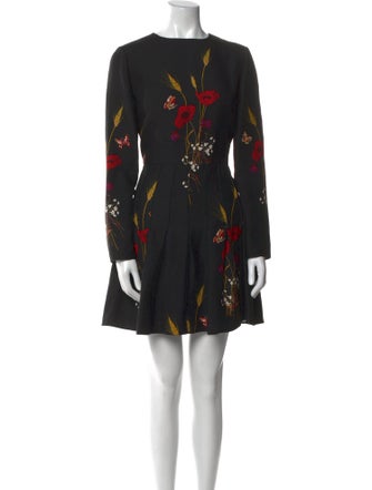 Valentino Virgin Wool Mini Dress