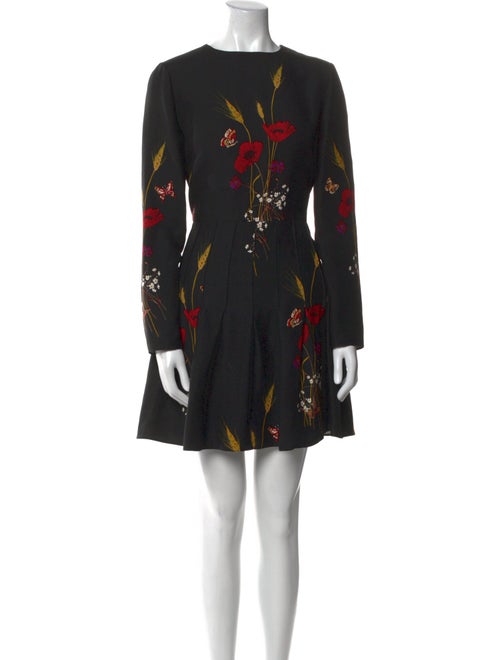 Valentino Virgin Wool Mini Dress