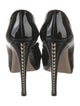 Valentino Rockstud Accents Patent Leather Pumps