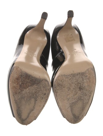 Valentino Rockstud Accents Patent Leather Pumps