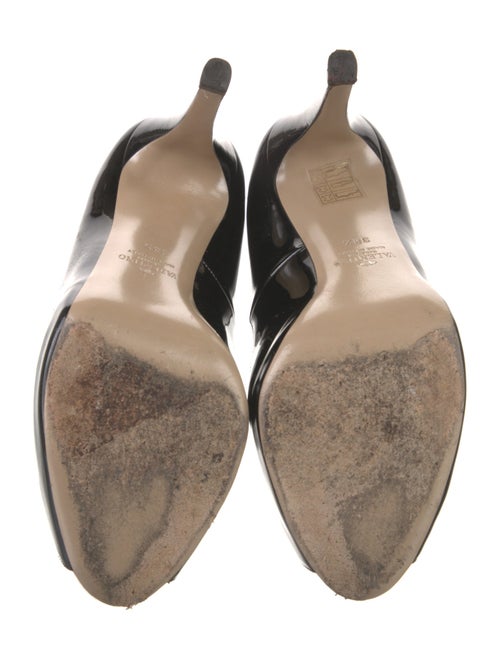 Valentino Rockstud Accents Patent Leather Pumps