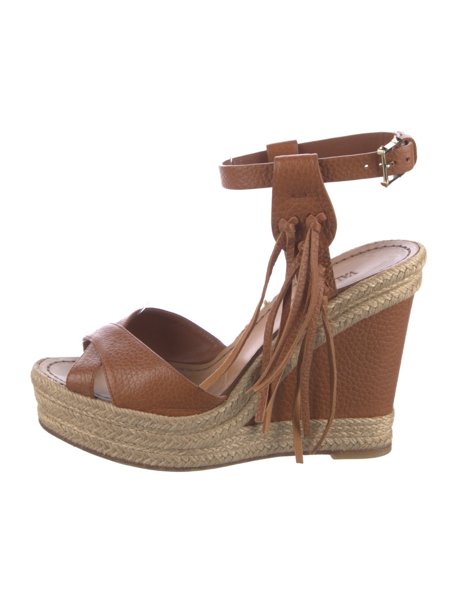 Valentino Leather Slingback Pumps