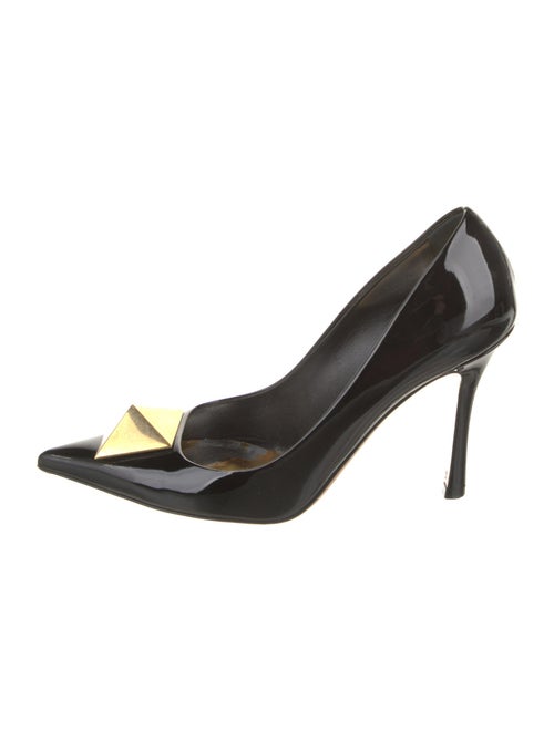 Valentino Rockstud Accents Patent Leather Pumps