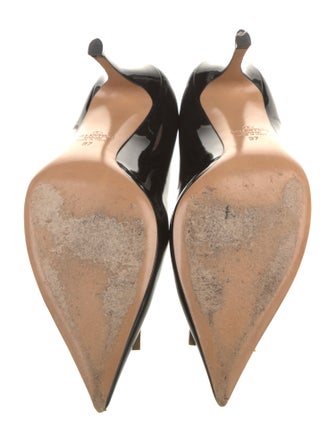 Valentino Rockstud Accents Patent Leather Pumps