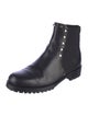 Valentino Rockstud Accents Leather Chelsea Boots