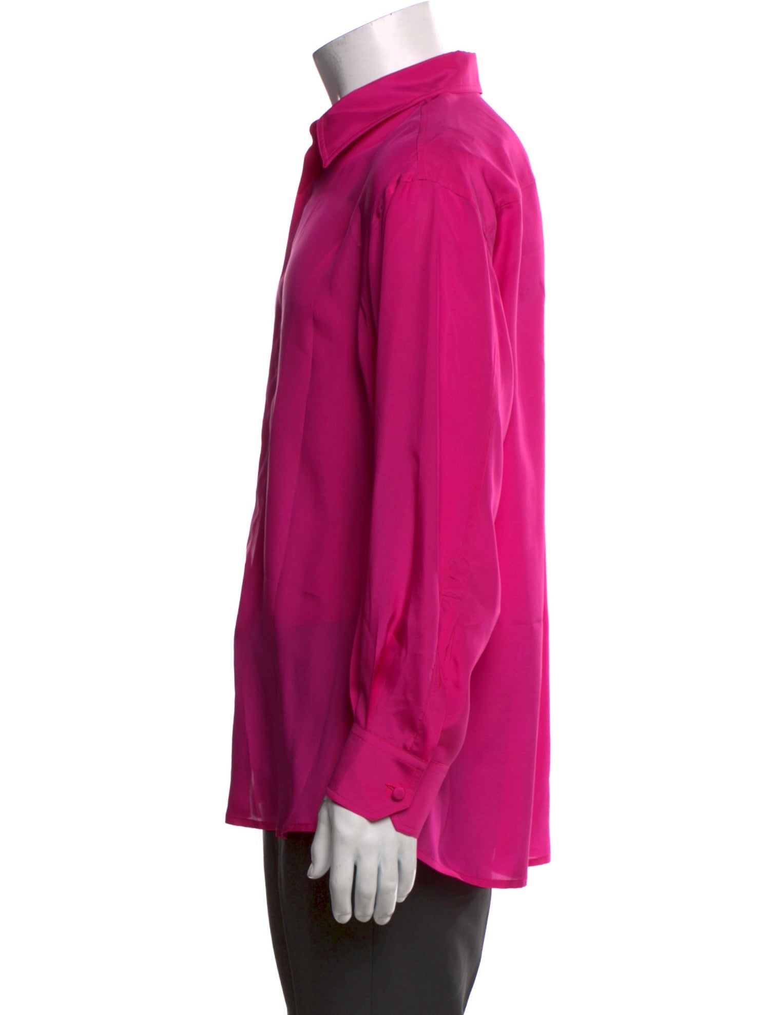 Valentino Silk Long Sleeve Shirt