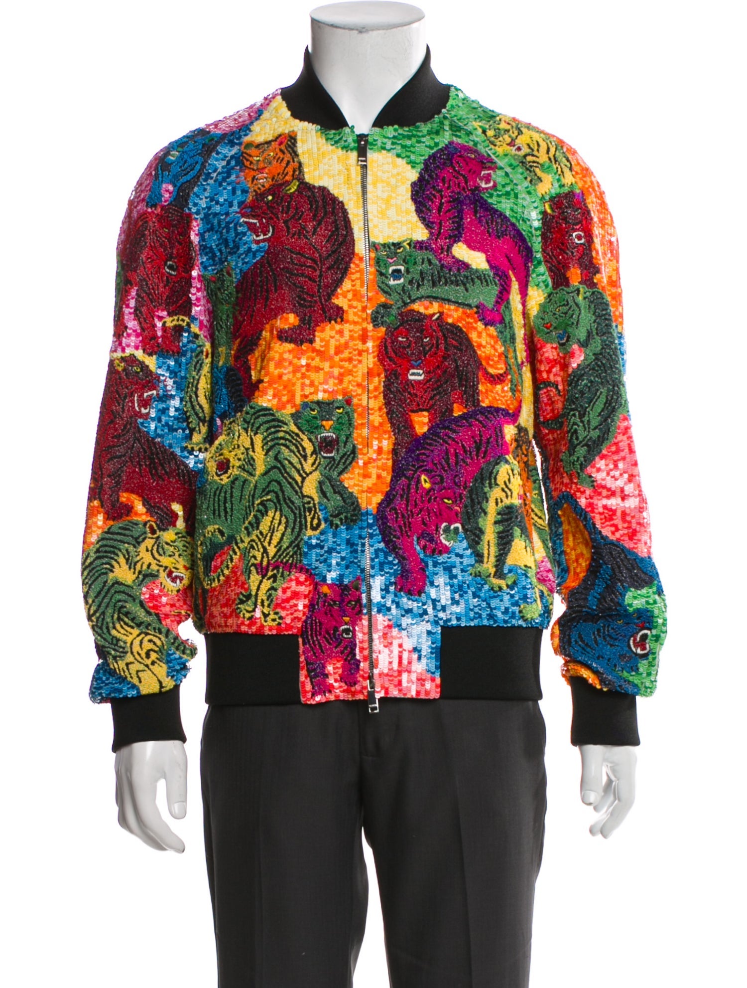 Valentino Printed Bomber Jacket