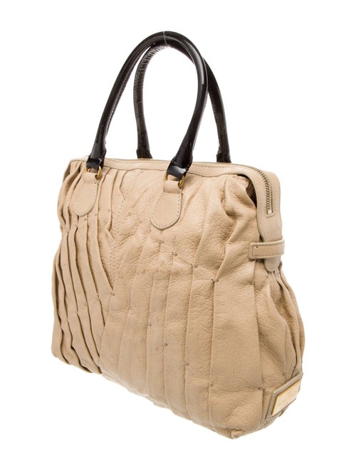 Valentino Leather Top Handle Bag
