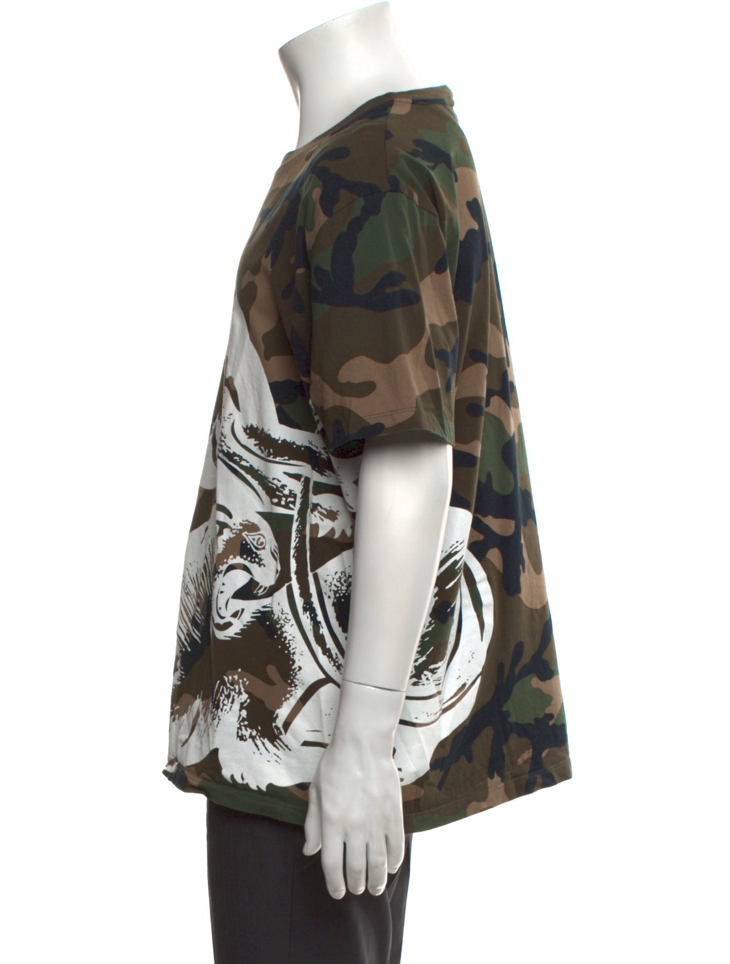 Valentino Printed Crew Neck T-Shirt