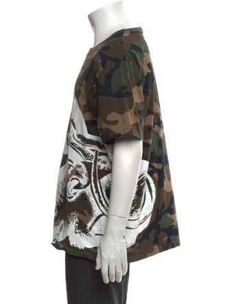 Valentino Printed Crew Neck T-Shirt