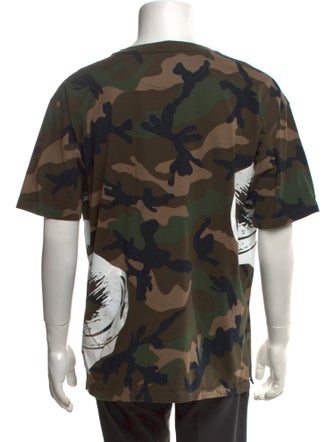 Valentino Printed Crew Neck T-Shirt