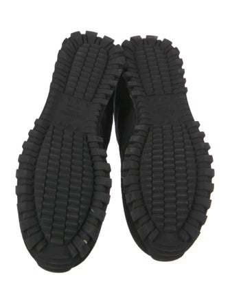 Valentino Rockstud Accents Suede Athletic Sneakers