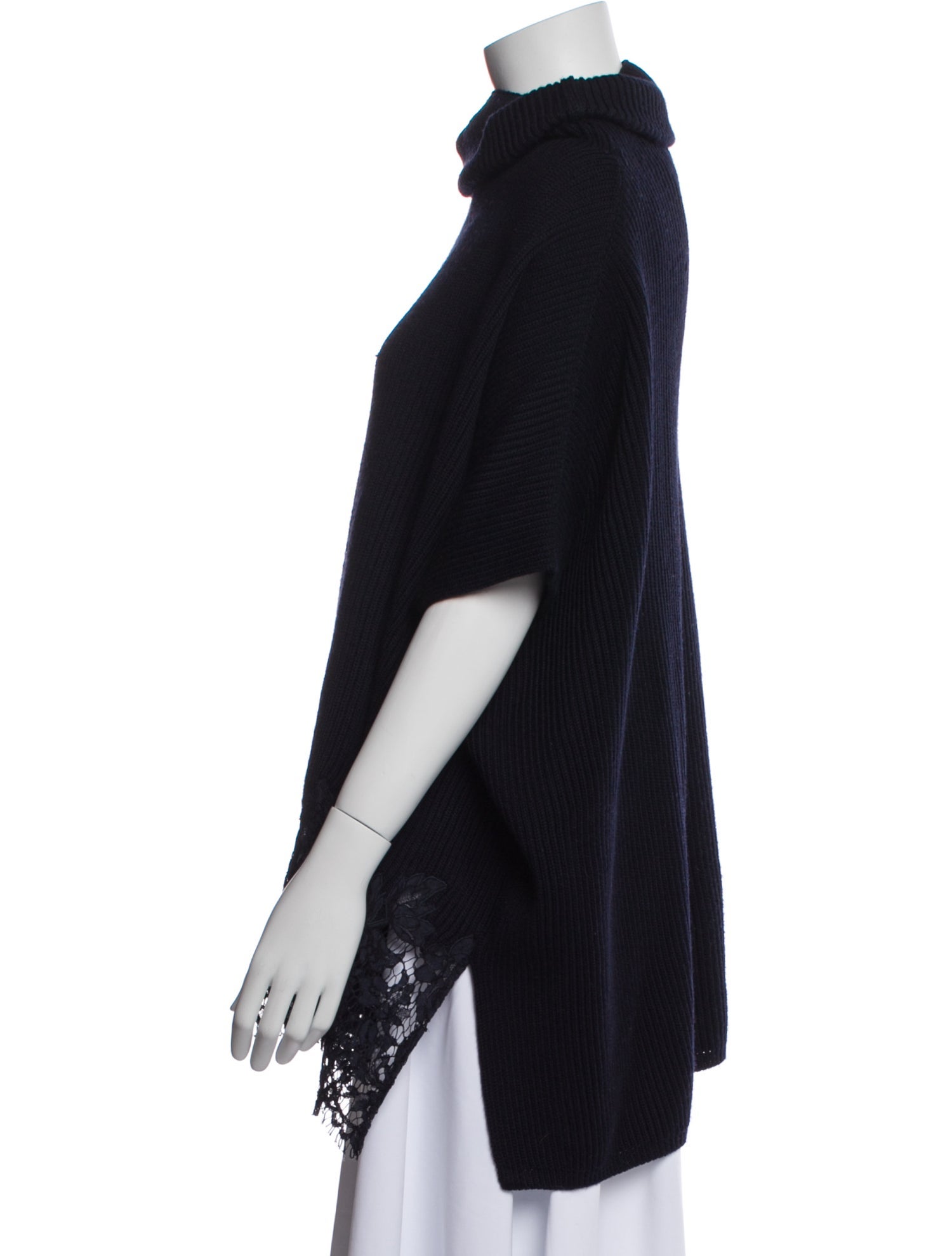 Valentino Virgin Wool Cowl Neck Sweater