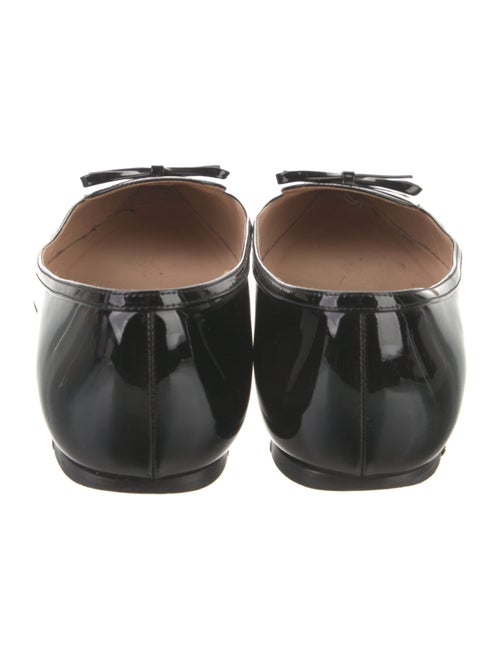Valentino Rockstud Accents Patent Leather Ballet Flats