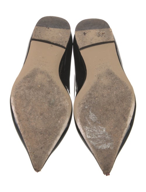 Valentino Rockstud Accents Patent Leather Ballet Flats