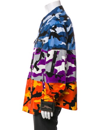 Valentino Printed Utility Jacket