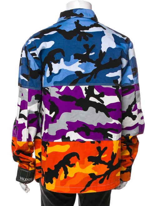 Valentino Printed Utility Jacket