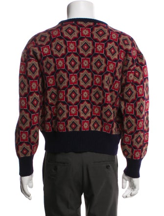 Valentino Wool Printed Pullover