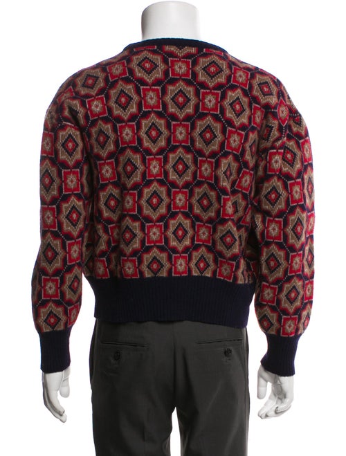 Valentino Wool Printed Pullover