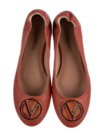 Valentino Leather Ballet Flats