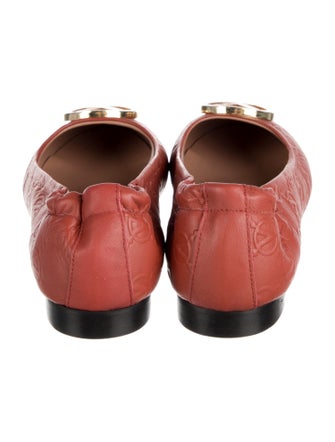 Valentino Leather Ballet Flats